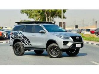 toyota fortuner 2016| 2.8l diesel engine | at | rhd | modified to 2025 model | roof rack with side awning camping te
