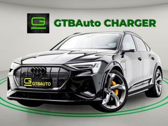 audi e-tron sportback s black