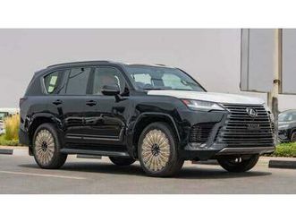 lexus lx 600 vip launch edition w/black package 3.5l 2025 lexus lx600 vip black edition 3.5l petrol