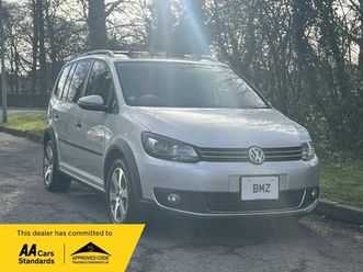 2013 volkswagen touran cross touran 1.4 tsi dsg 5dr 7 seats panrrof mpv petrol automatic
