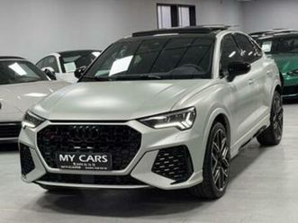 ② audi rs q3 sportback exclusive mat. sieges daytona carbone — audi — 2ememain