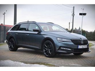 skoda superb scout 4x4 280/315 km full opcja hak webasto salon polska kowalewo pomorskie • olx.pl
