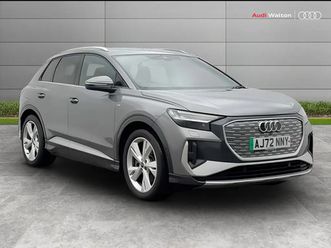 2022 audi q4 150kw 40 82kwh s line 5dr auto