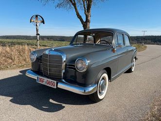 mercedes benz 180 ponton - unrestaurierter original-zustand