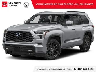 2025 toyota sequoia platinum