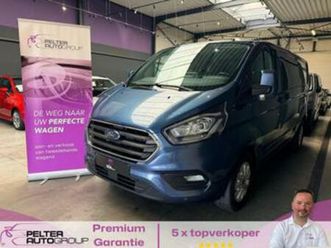 ② ford transit custom 2.0tdci l2h1 dubbel cab. automaat gps c — camionnettes & utilitaires — 2ememain