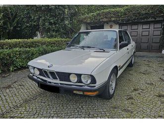 bmw 520 i e28 6 cilindros clássico original janeiro/84