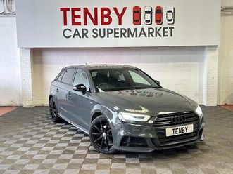 1.5 tfsi cod black edition sportback s tronic euro 6 (start/stop) 5dr