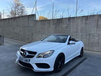 mercedes-benz clase e cabrio e 350 bluetec