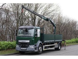 daf lf 250 4x2 fassi f110 crane dropside (2015)