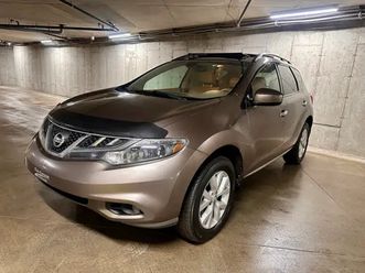 2011 nissan murano 3.5 sk awd aucun accident