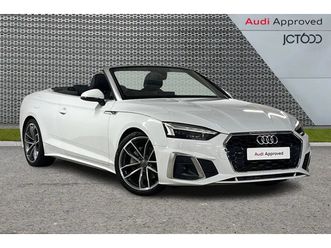2021 audi a5 cabriolet 40 tfsi 204 s line 2dr s tronic