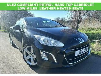 2013 peugeot 308 cc 1.6 allure coupe