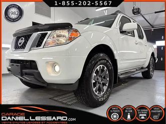 nissan frontier pro4x crewcab 4x4 4.0 l v-6, toit ouvrant, gps 2