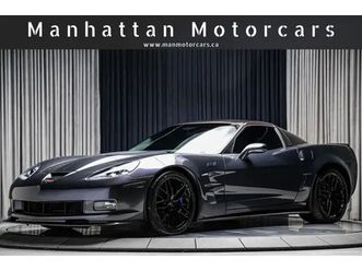 2010 chevrolet corvette zr1 w/3zr 870hp 6.2l ls9