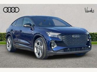 audi q4 sportback black edition 55 e-tron quattro 250,00 kw