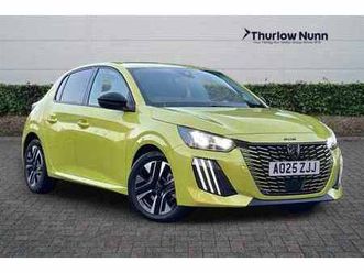 2025 peugeot 208 1.2 puretech 100 allure 5dr hatchback petrol manual