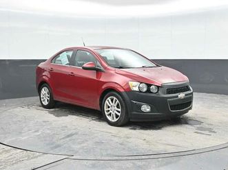 used 2013 chevrolet sonic lt