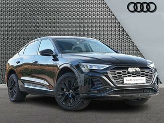 audi q8 e-tron 300kw 55 quattro 114kwh black edition 5dr auto