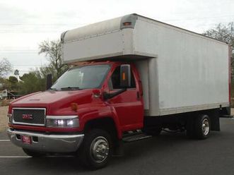 2009 gmc c5500 16 ft box truck cargo van work truck