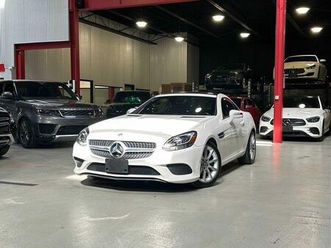 used 2017 mercedes-benz slc 300 slc 300 roadster 2d