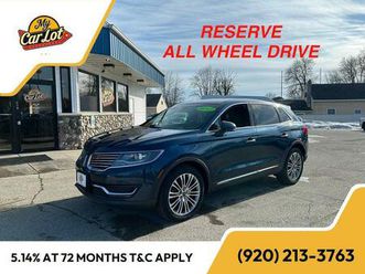 used 2017 lincoln mkx reserve