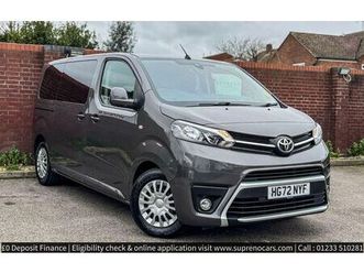 2022 toyota proace verso 1.5d shuttle (tss)(l1)