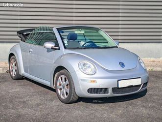 volkswagen new beetle cabriolet phase 2 1.6i 100cv 135224 kms distribution ok 7490 euros