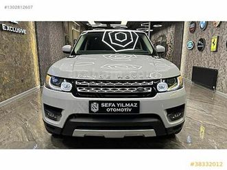 galeriden land rover range sport 2.0 sd4 hse plus 2017 model ankara 134.000 km beyaz - 38332012 | arabam.com