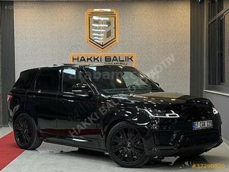 galeriden land rover range sport 3.0 sdv6 hse dynamic 2020 model antalya 148.000 km siyah - 37290920 | arabam.com