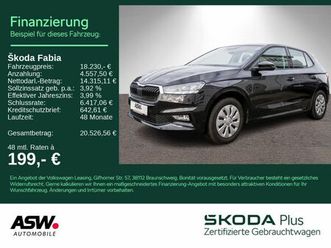 skoda fabia essence 1.0 tsi led klima pdc shz