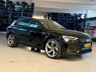audi e-tron - s quattro 95 kwh|pano|b&o|503 pk|hud|luchtvering|matrix led