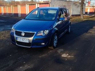 vw touran cross 1.9tdi 105km 09r leszno • olx.pl