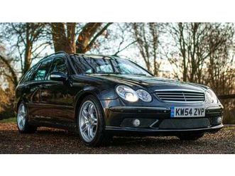 2005 mercedes c55 amg ex chris harris autocar magazine feat.