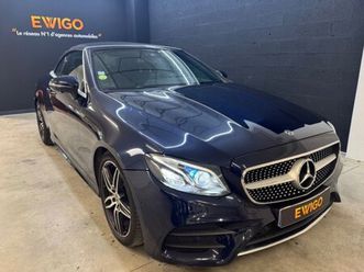mercedes classe e cabriolet 2.0 194ch 220d amg line multibeam camera 360 detecteur angle mort