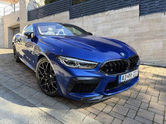 bmw m8 competition cabrio (automata)/2.tulaj/magyar auto/laser/kerámia fék/marina blue/