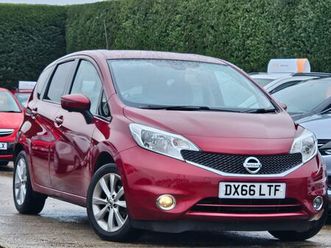 2016 nissan note 1.2 dig-s tekna cvt