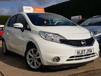 2017 nissan note 1.2 dig-s acenta premium cvt