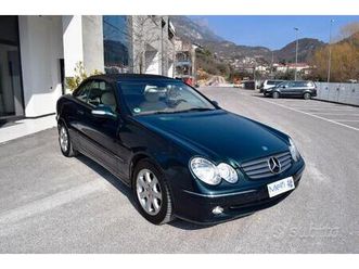 mercedes-benz clk 200 kompr. tps cat cabrio elegan