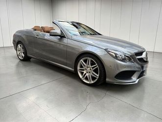 mercedes e 350 cdi cabriolet amg vollausst...