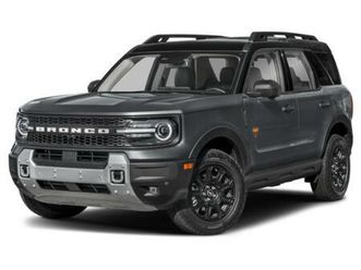 used 2025 ford bronco sport badlands