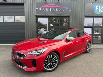 kia stinger 2.2 crdi 200 ch 4x2 gt line pack premium full option / origine france
