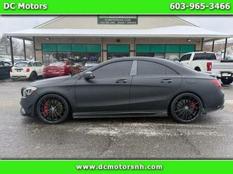 used 2018 mercedes-benz amg cla 45 amg cla 45 4matic