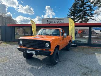 dodge w200 us pick up truck oldtimer 4x4 w300 d100 v8