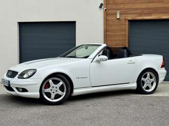 mercedes-benz slk 32 amg – v6 kompressor 354ch - 78 000 km – sort de révision - configuration très rare - slk32 amg