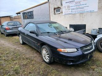 chrysler stratus cabrio schlachtfest