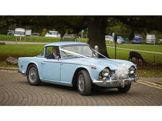 1968 triumph tr5 with overdrive and surrey tops