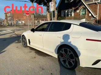 2021 kia stinger gt w/ heated front seats, cruise control, rearv