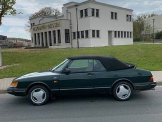 2.1 cabrio grün oldtimer leder beige