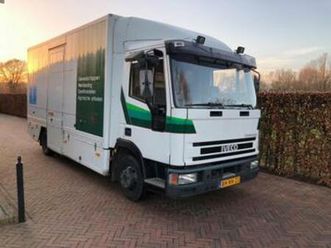 iveco eurocargo ml75e15 bakwagen + laadklep zescilinder — vrachtwagens — marktplaats